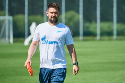 Тренировка женской команды перед матчем Финала Суперкубка ЦСКА — «Зенит»