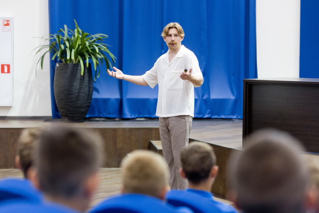 Курс по взаимодействию со СМИ для  воспитанников «Газпром»-Академии