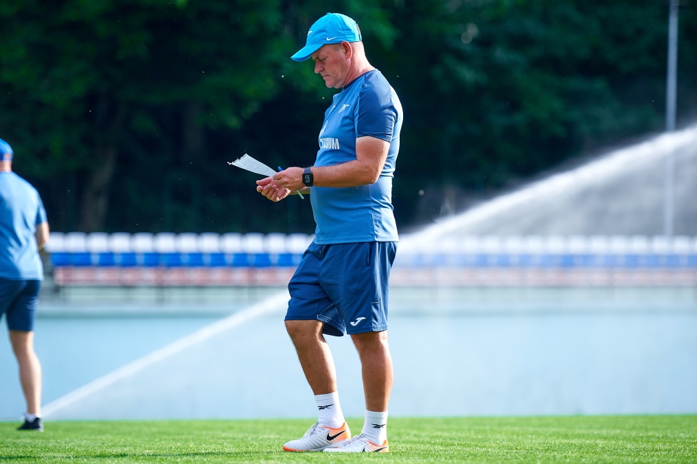 Летние учебно-тренировочные сборы «Зенита»-2 в Железноводске:19 июля, вечерняя тренировка