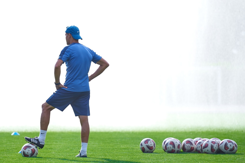 Летние учебно-тренировочные сборы «Зенита»-2 в Железноводске:19 июля, вечерняя тренировка