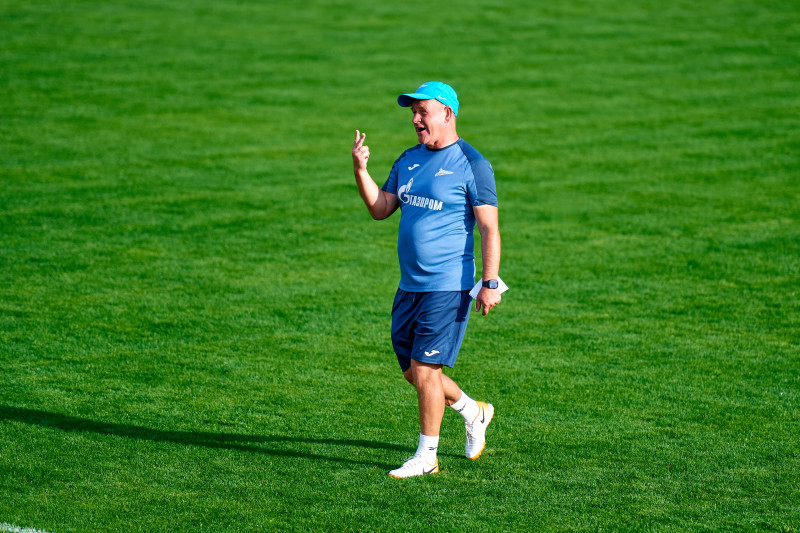 Летние учебно-тренировочные сборы «Зенита»-2 в Железноводске:19 июля, вечерняя тренировка