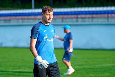 Летние учебно-тренировочные сборы «Зенита»-2 в Железноводске:19 июля, вечерняя тренировка