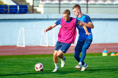 Летние учебно-тренировочные сборы «Зенита»-2 в Железноводске:19 июля, вечерняя тренировка