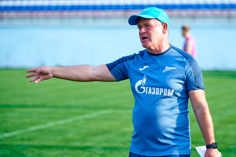 Летние учебно-тренировочные сборы «Зенита»-2 в Железноводске:19 июля, вечерняя тренировка