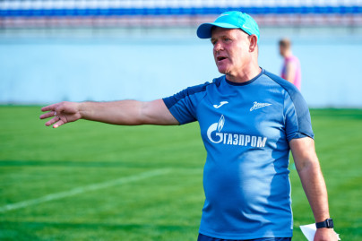 Летние учебно-тренировочные сборы «Зенита»-2 в Железноводске:19 июля, вечерняя тренировка