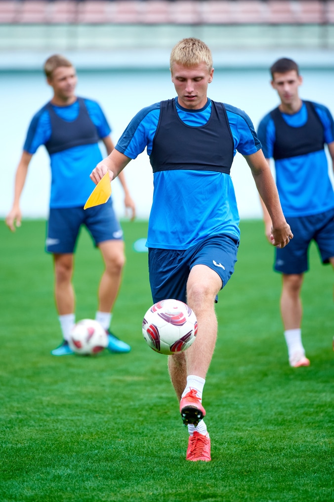 Летние учебно-тренировочные сборы «Зенита»-2 в Железноводске: 20 июля, утренняя тренировка