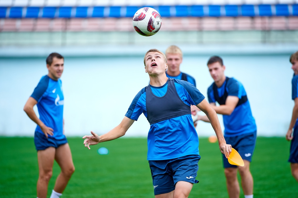 Летние учебно-тренировочные сборы «Зенита»-2 в Железноводске: 20 июля, утренняя тренировка