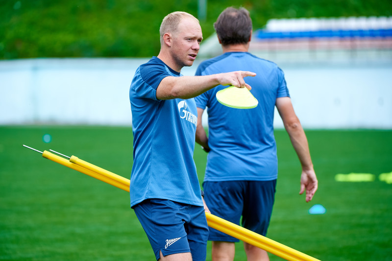 Летние учебно-тренировочные сборы «Зенита»-2 в Железноводске: 20 июля, утренняя тренировка