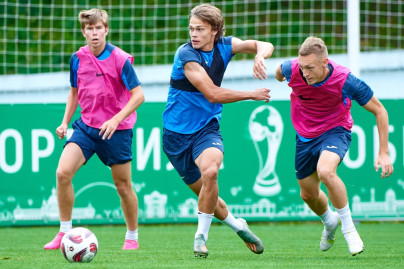 Летние учебно-тренировочные сборы «Зенита»-2 в Железноводске: 20 июля, утренняя тренировка