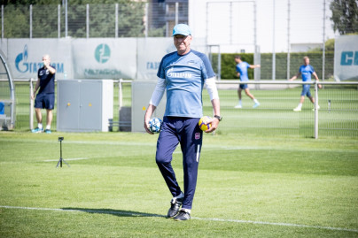 Open training «Zenit» before the match with «Rubin»