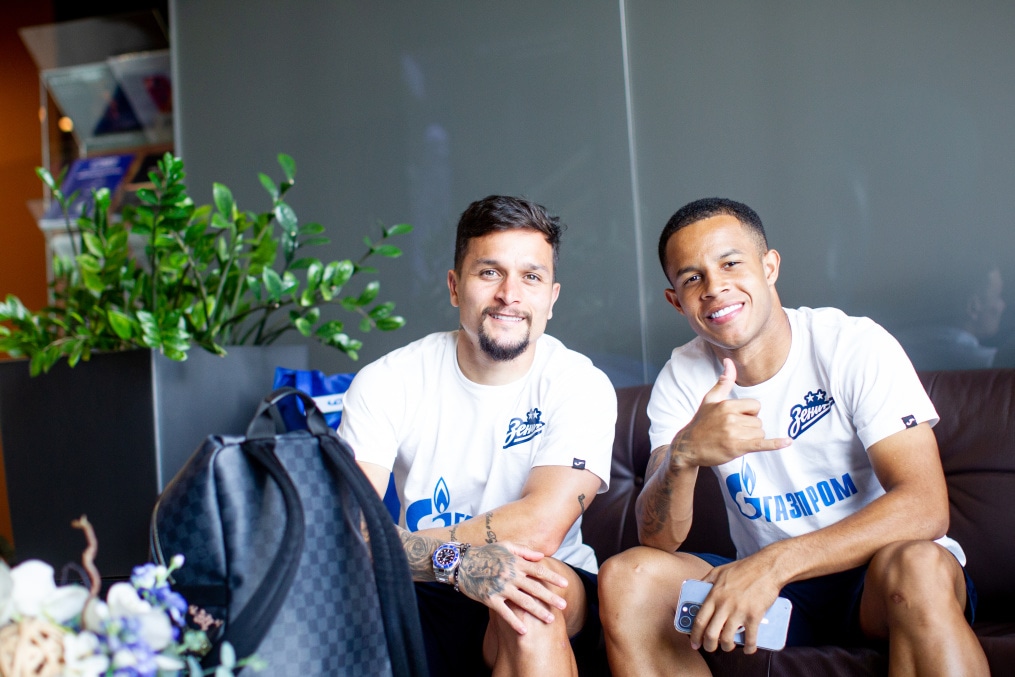 Вылет команды на матч с «Рубином» в Казань