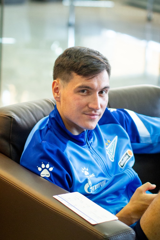 Вылет команды на матч с «Рубином» в Казань