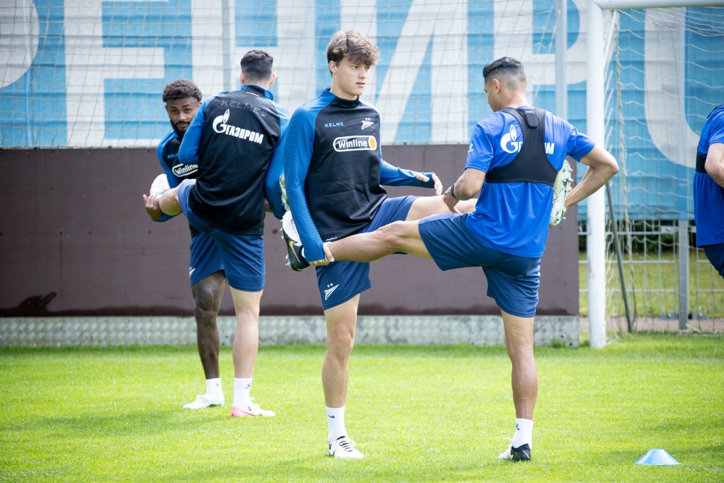 Открытая тренировка ФК «Зенит» перед матчем с «Ростовом»