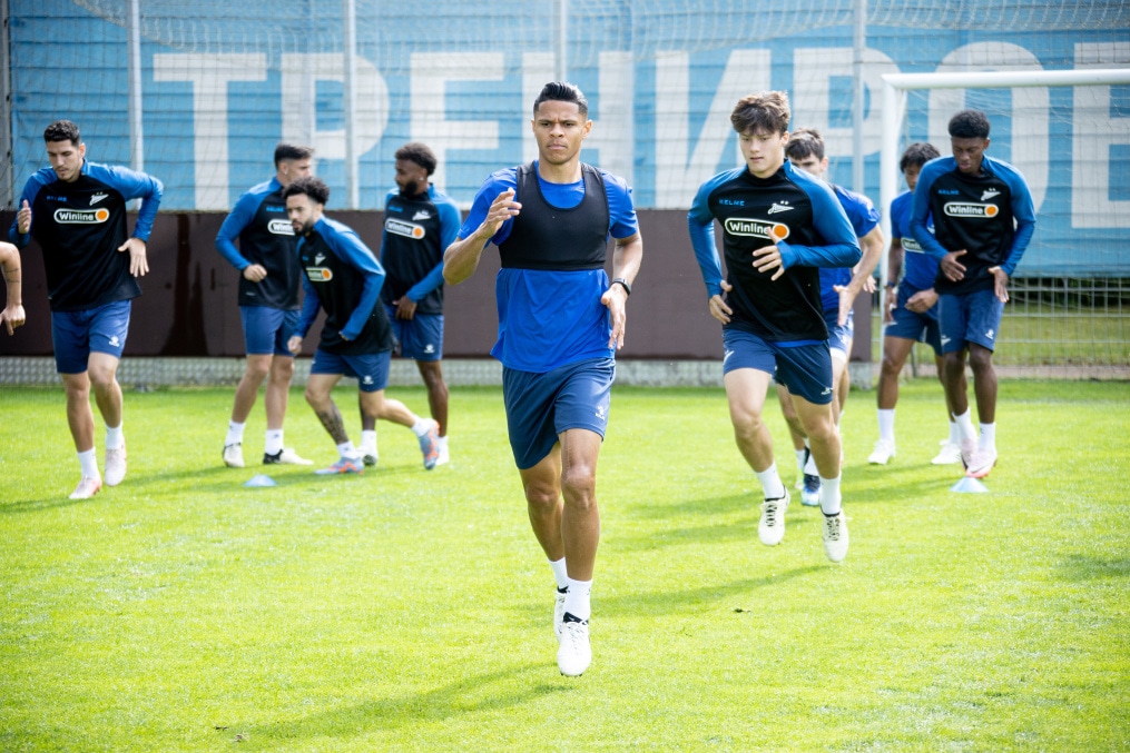 Открытая тренировка ФК «Зенит» перед матчем с «Ростовом»