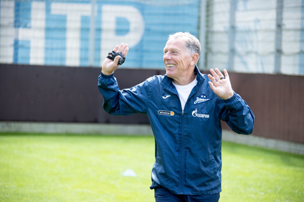 Открытая тренировка ФК «Зенит» перед матчем с «Ростовом»