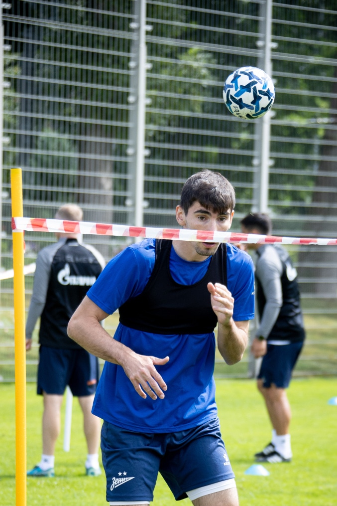 Открытая тренировка ФК «Зенит» перед матчем с «Ростовом»