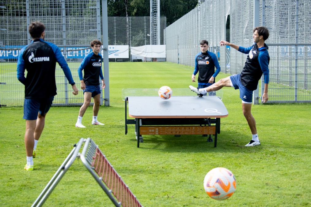Открытая тренировка ФК «Зенит» перед матчем с «Ростовом»