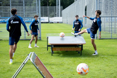 Открытая тренировка ФК «Зенит» перед матчем с «Ростовом»