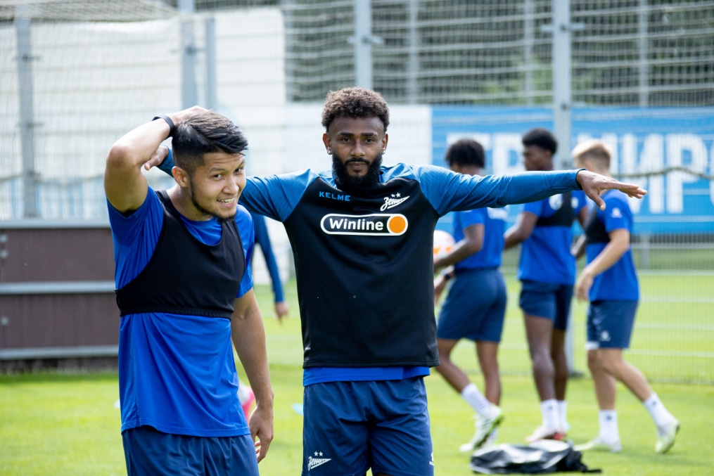 Открытая тренировка ФК «Зенит» перед матчем с «Ростовом»