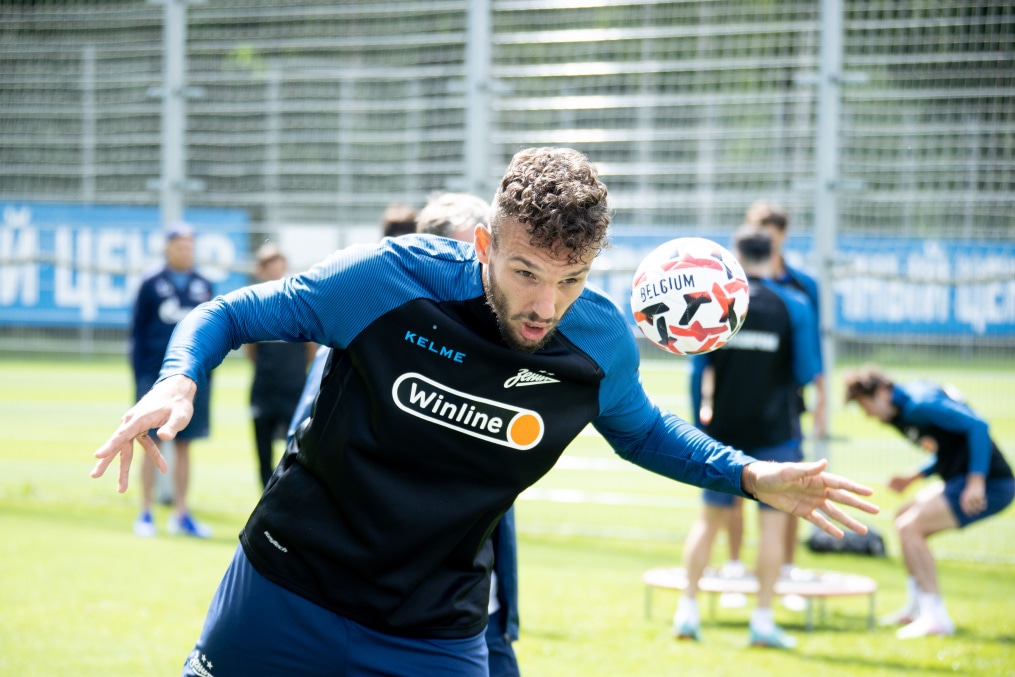 Открытая тренировка ФК «Зенит» перед матчем с «Ростовом»