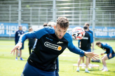 Открытая тренировка ФК «Зенит» перед матчем с «Ростовом»