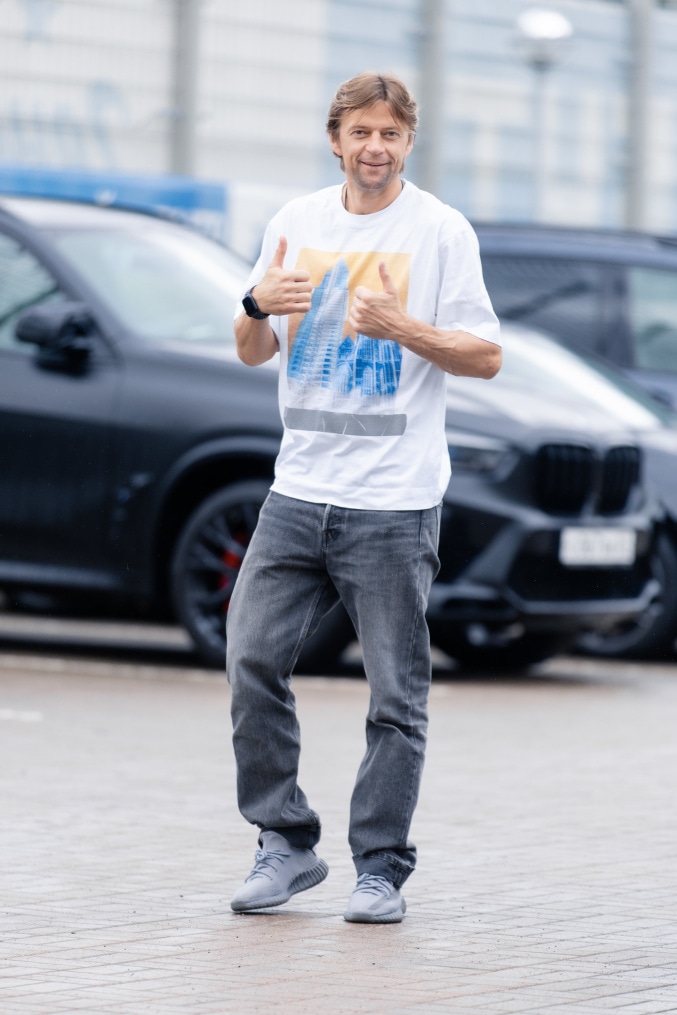 Зенит Style: на тренировку перед матчем с «Рубином»