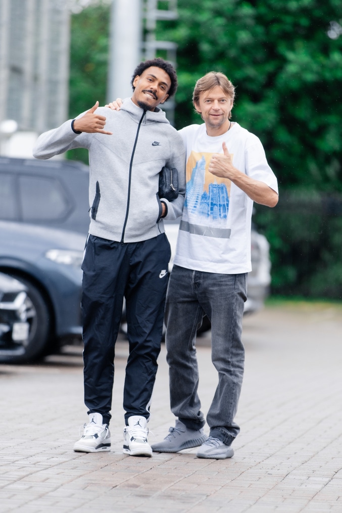 Зенит Style: на тренировку перед матчем с «Рубином»