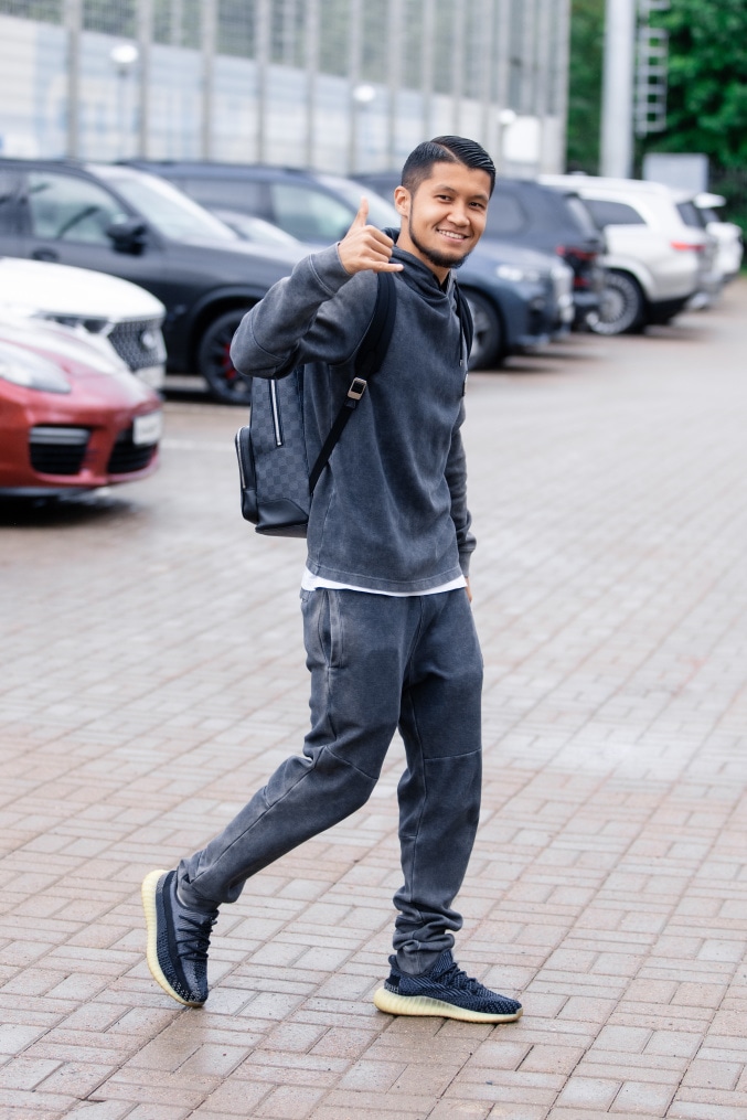 Зенит Style: на тренировку перед матчем с «Рубином»