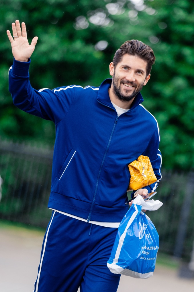 Зенит Style: на тренировку перед матчем с «Рубином»