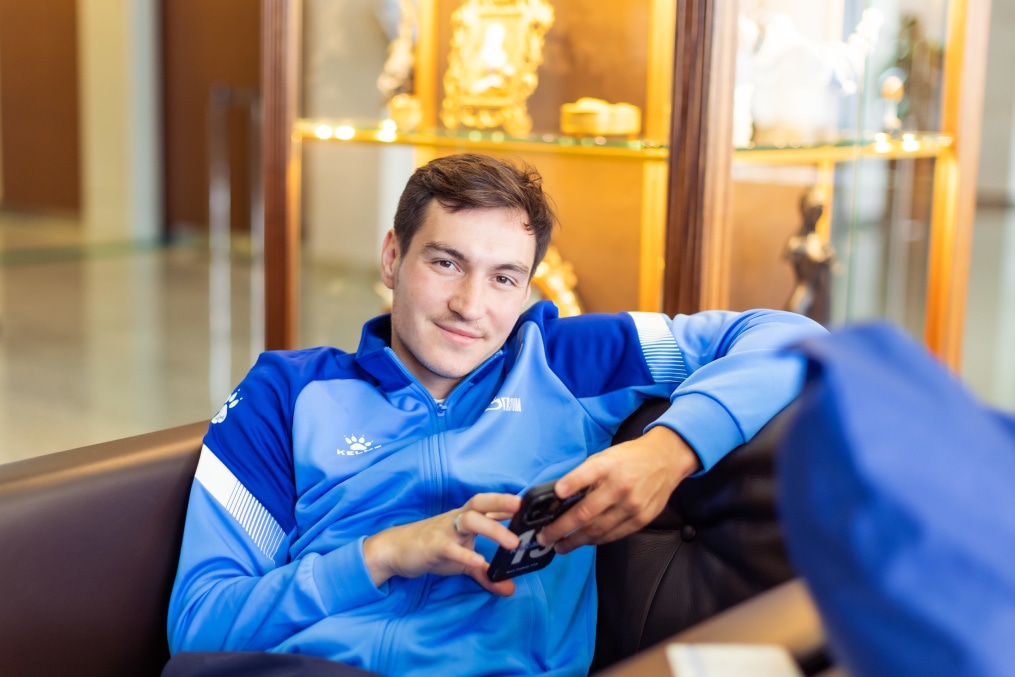 Вылет команды на матч с «Рубином» в Казань