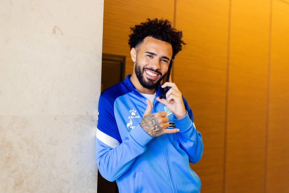 Вылет команды на матч с «Рубином» в Казань