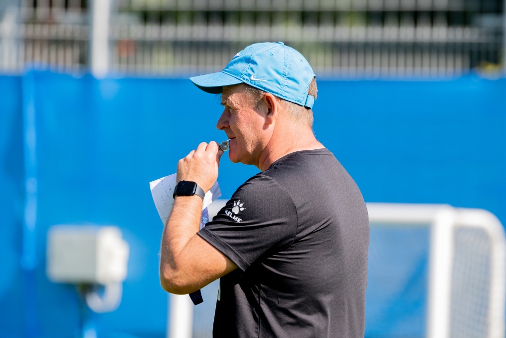 Тренировка «Зенит»-2 перед матчем с «Динамо»