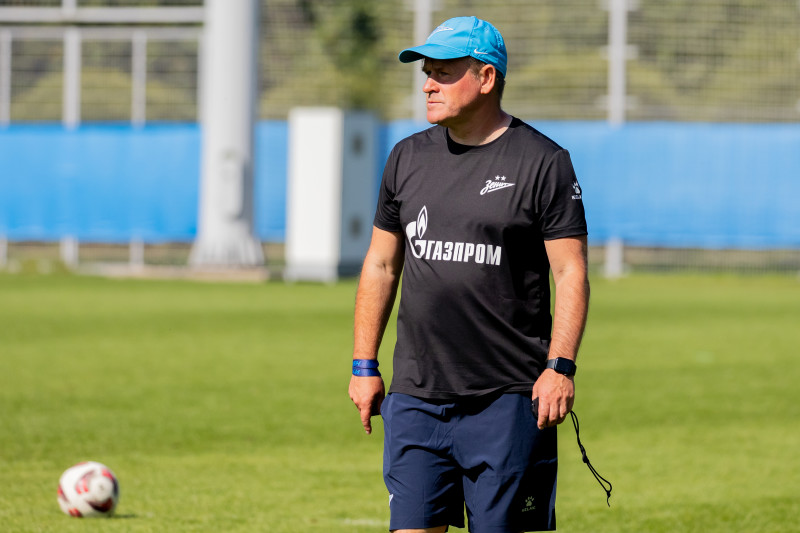 Тренировка «Зенит»-2 перед матчем с «Динамо»