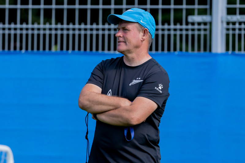 Тренировка «Зенит»-2 перед матчем с «Динамо»