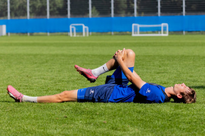 Тренировка «Зенит»-2 перед матчем с «Динамо»