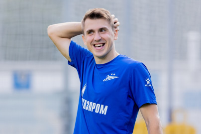 Тренировка «Зенит»-2 перед матчем с «Динамо»