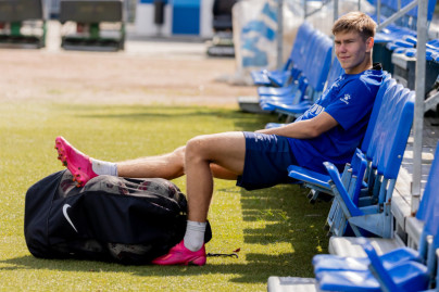 Тренировка «Зенит»-2 перед матчем с «Динамо»