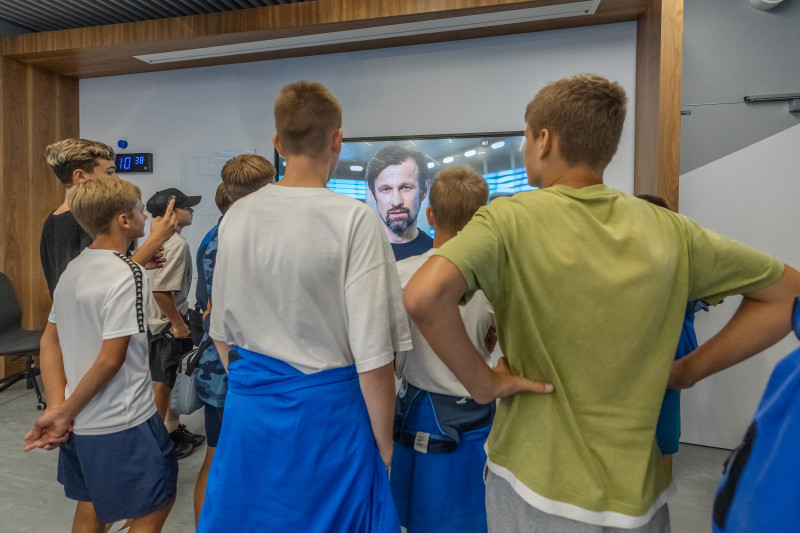 Экскурсия команды «Авангард»-2011 (Курск) на «Газпром Арену»