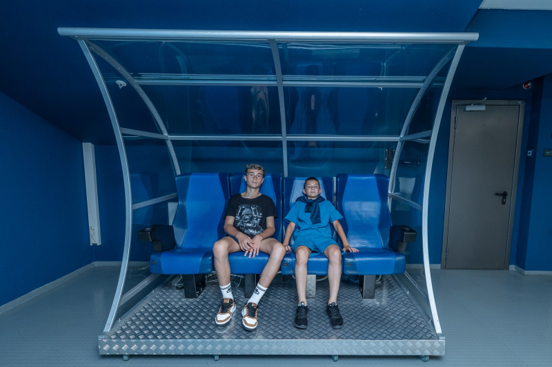 Экскурсия команды «Авангард»-2011 (Курск) на «Газпром Арену»