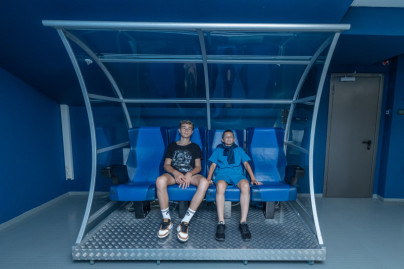 Экскурсия команды «Авангард»-2011 (Курск) на «Газпром Арену»