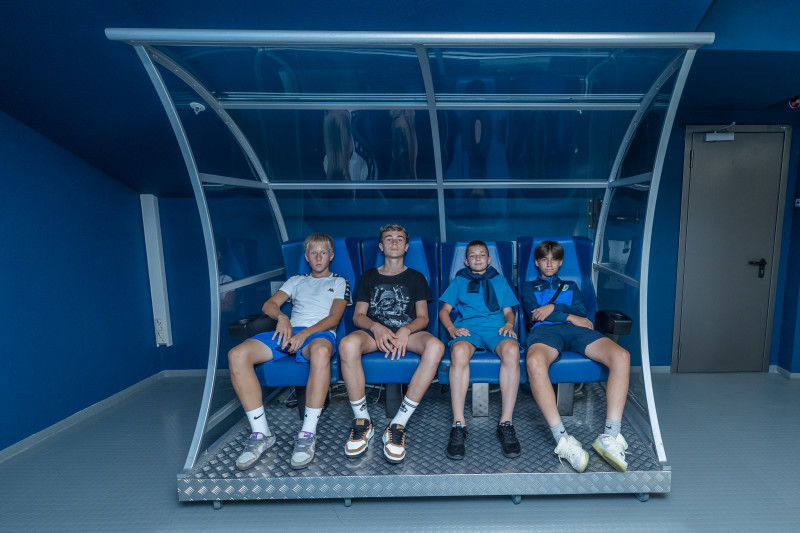 Экскурсия команды «Авангард»-2011 (Курск) на «Газпром Арену»