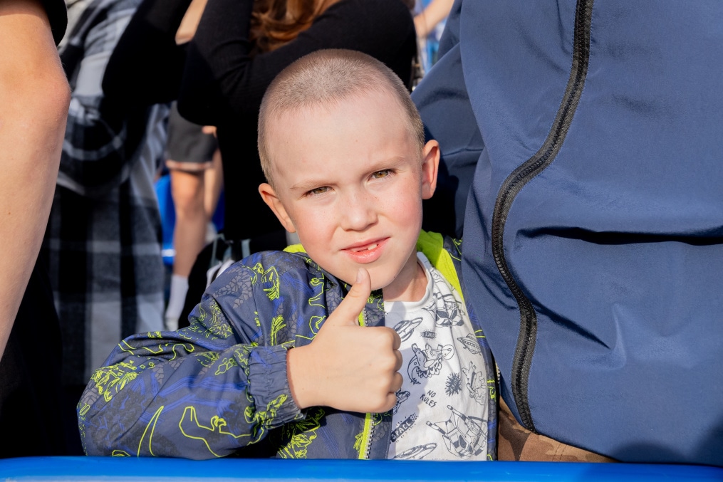 Болельщики на матче «Динамо» (СПб) — «Зенит»-2