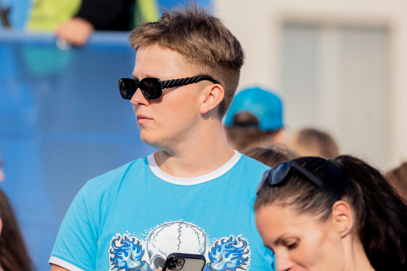 Болельщики на матче «Динамо» (СПб) — «Зенит»-2