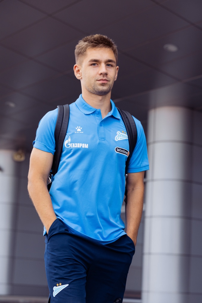 Вылет команды на матч с «Химками»