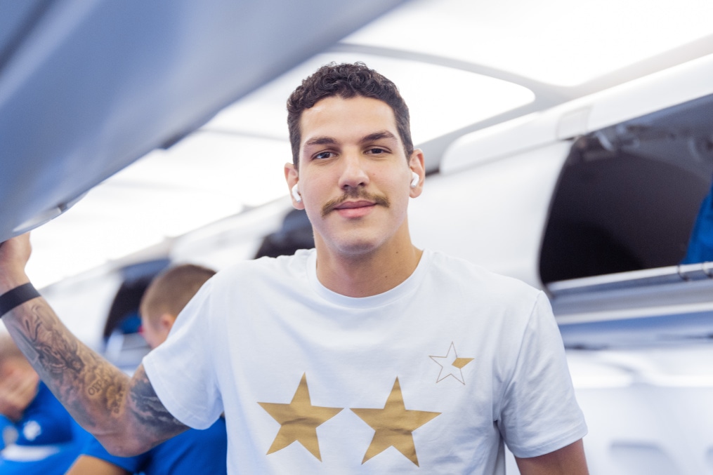 Вылет команды на матч с «Химками»