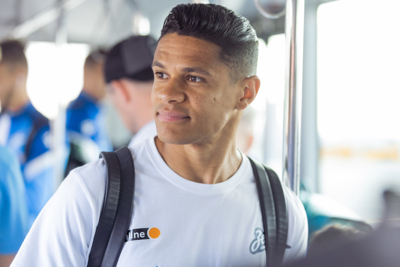 Вылет команды на матч с «Химками»