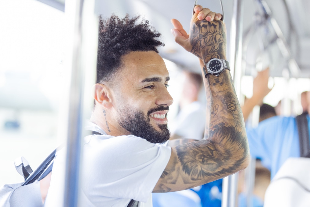 Вылет команды на матч с «Химками»