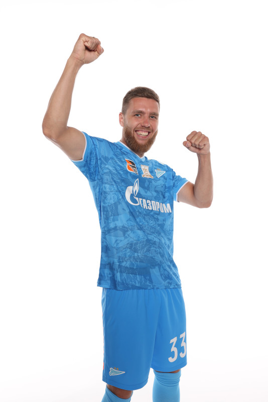 Фотосессия основного состава команды ФК «Зенит» сезона 2024/2025