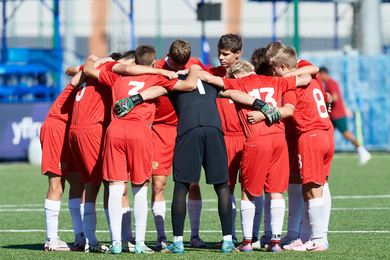 XVII международный юношеский турнир памяти Ю. А. Морозова. 5-й тур, Сборная России — «Флуминенсе»