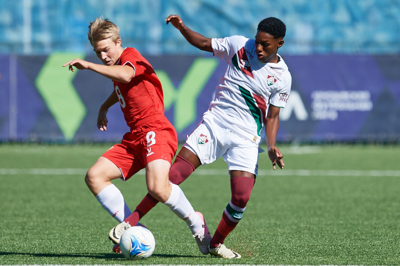 XVII международный юношеский турнир памяти Ю. А. Морозова. 5-й тур, Сборная России — «Флуминенсе»